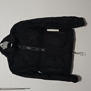 Nwt Womens Black Sherpa Pull Over #4